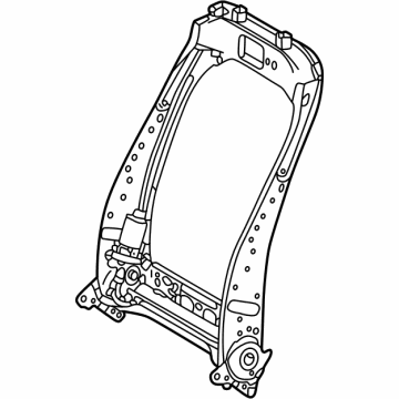 Toyota 71014-62100 Seat Back Frame