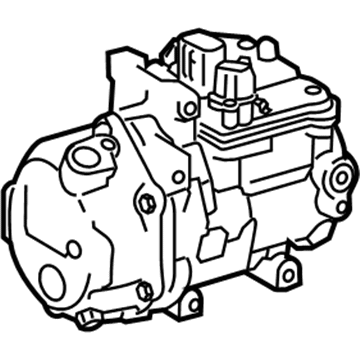 Toyota 88370-33020 Compressor Assembly, W/M