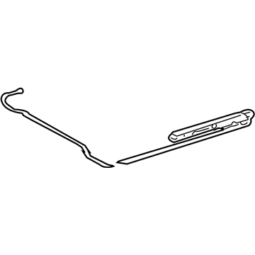 Toyota 63224-02021 Drive Cable