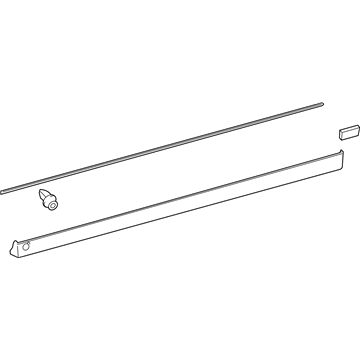 Toyota 76901-52110-C0 Rocker Molding