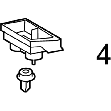 Toyota 64490-AC030 Tray Assy, Luggage Compartment Side