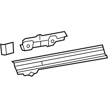 Toyota 61213-48010 Roof Rail