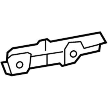 Toyota 61715-48011 Roof Rail Bracket