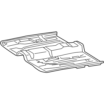 Toyota 58111-06021 Front Floor Pan