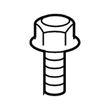 Toyota 90119-A0142 Engine Cover Bolt