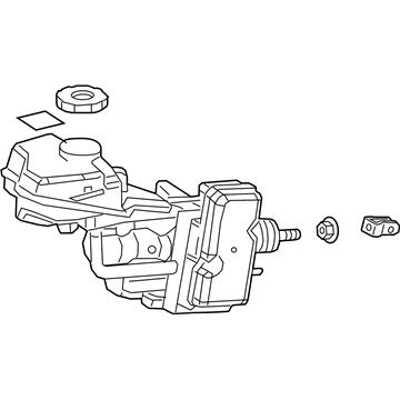 2022 Toyota Avalon Brake Master Cylinder - 47050-41091