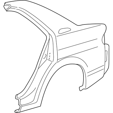 Toyota 61601-47031 Panel Sub-Assembly, QUAR