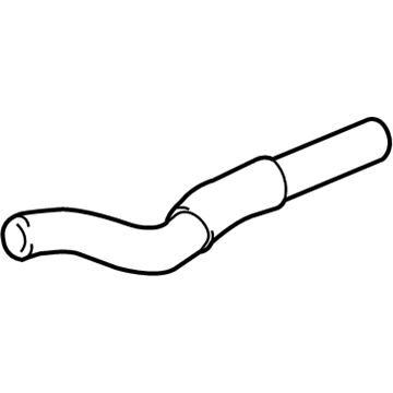 Toyota 16571-20091 Upper Hose