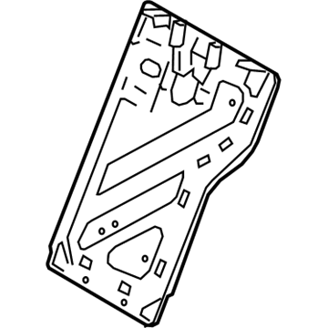 Toyota 71018-02390 Frame Sub-Assembly, Rear Seat