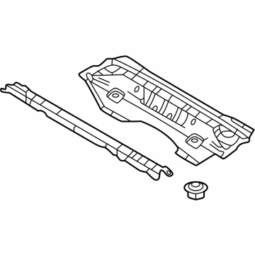 Toyota 57805-0E901 Seat Reinforcement