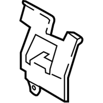 Toyota 89175-WB001 Bracket, Air Bag Sensor