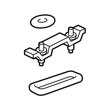 Toyota 63471-42070 Mount Bracket