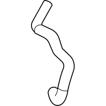 Toyota 16296-F4010 HOSE, WATER BY-PASS