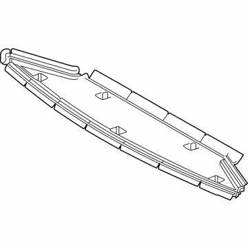 Toyota 16592-18030 GUIDE, RADIATOR AIR