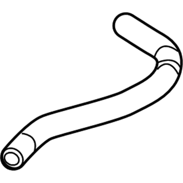 Toyota 16571-0D120 Hose, Radiator, Inlet