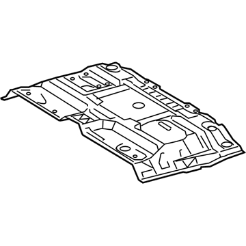 Toyota Sequoia Floor Pan - 58211-0C010