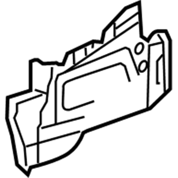 Toyota 58316-0C022 Extension, Rear Floor