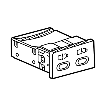 Toyota 85532-48080 SOCKET, USB CHARGER