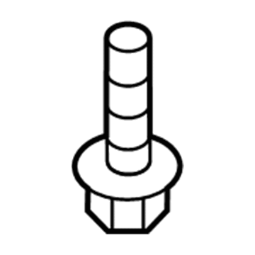 Toyota 90159-50237 Molding Screw