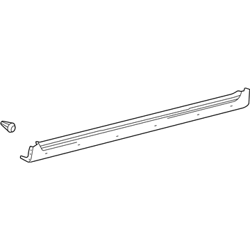 Toyota 75852-07050 MOULDING, Body ROCKE