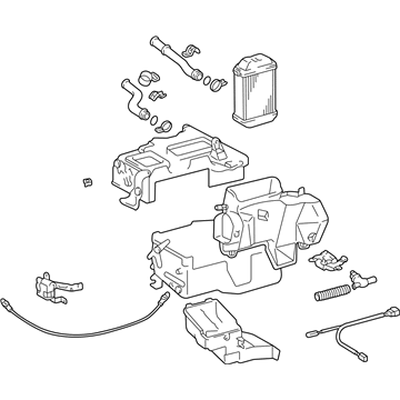 Toyota 87150-35220 Heater Assembly