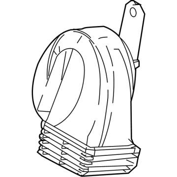 Toyota 86520-AA010 Lower Note Horn