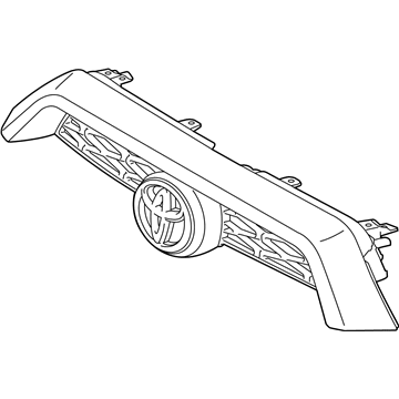 Toyota 53101-35080-E0 Radiator Grille Sub-Assembly