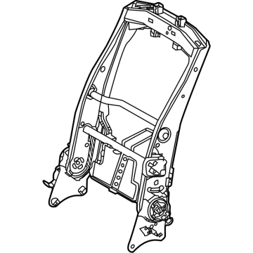 Toyota 79103-08070 Seat Back Frame