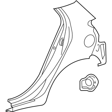 Toyota 61602-52480 Quarter Panel, Driver Side