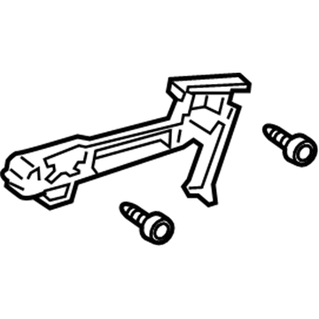 Toyota 69203-60010 Frame Sub-Assy, Rear Door Outside Handle, RH