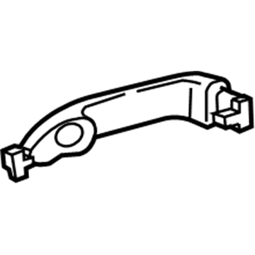 Toyota 69211-28070-C1 Handle, Outside