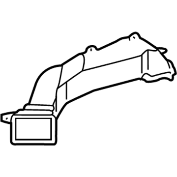 Toyota 55843-AA020 Duct, Heater To Register