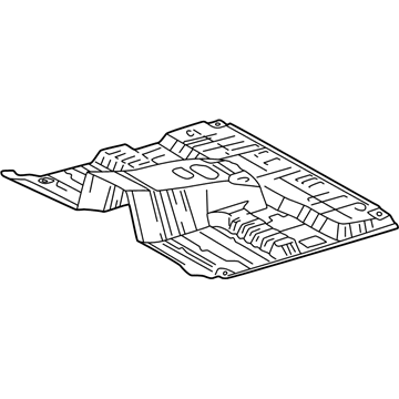 Toyota 58111-60811 Front Floor Pan