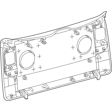 Toyota 67750-08040-C0 Board Assembly, Back Doo