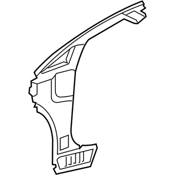 Toyota 61101-0T010 Inner Hinge Pillar