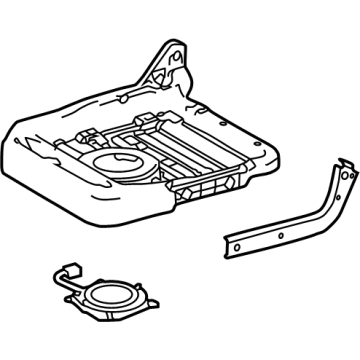 Toyota 71015-0C080 Cushion Frame