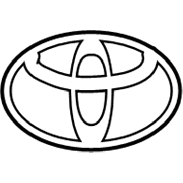 Toyota 75431-02080 Emblem