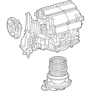 Toyota 87130-06410 Blower Assembly