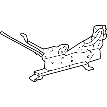 Toyota 72012-48030 Adjuster Sub-Assy, Front Seat, Outer LH