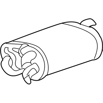 Toyota 17430-0A261 Muffler