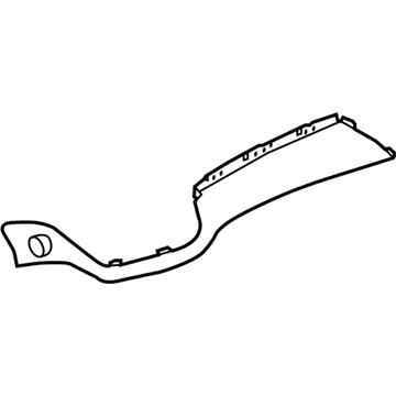 Toyota 55475-07070-C0 Finish Molding