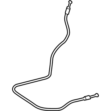 Toyota 72590-52050 Cable Assembly, RECLINING