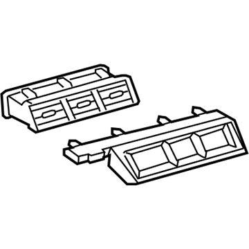 Toyota 55670-47101 Vent Assembly