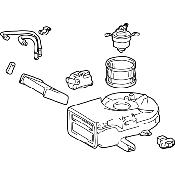 Toyota 87110-08010 Heater Assembly