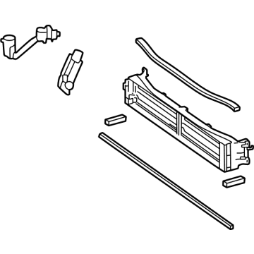 Toyota 53180-33090 Shutter Assembly