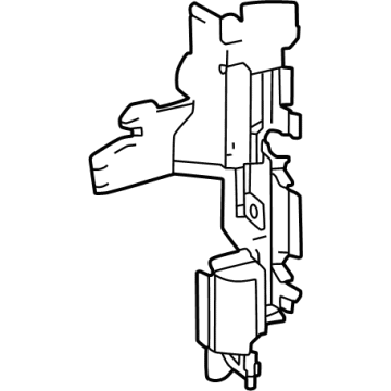 Toyota 16593-25300 GUIDE, RADIATOR AIR