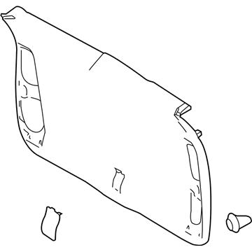 Toyota 64780-0E060-A0 Lower Trim Panel