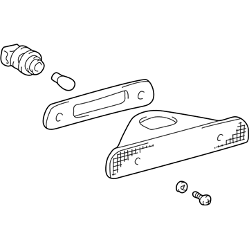 Toyota 81570-08010 High Mount Lamp