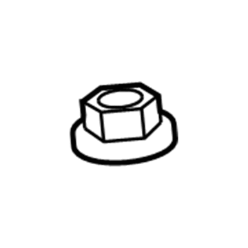 Toyota 90177-A0007 Top Nut