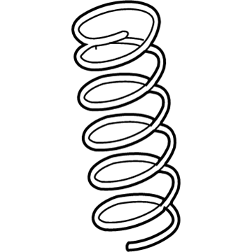 2011 Toyota FJ Cruiser Coil Springs - 48131-35680